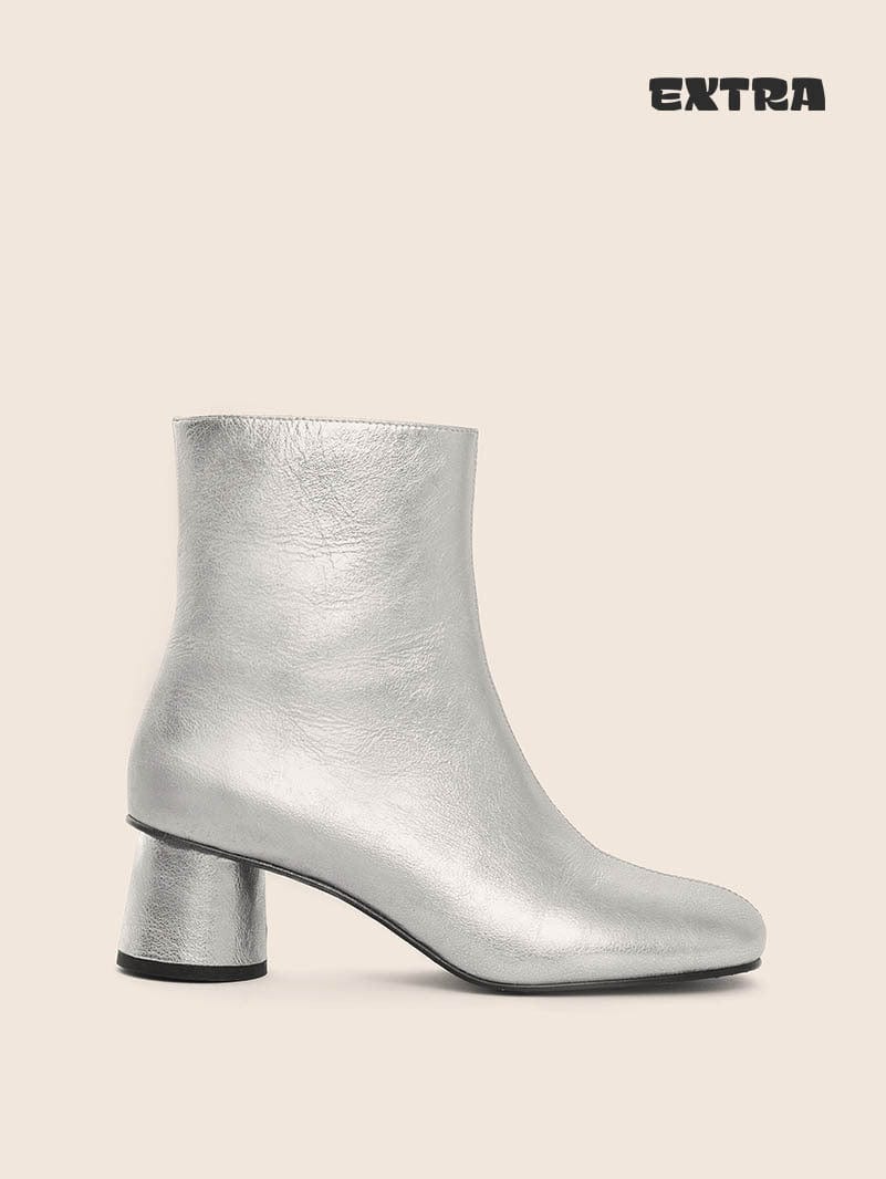 Maia Silver Boot