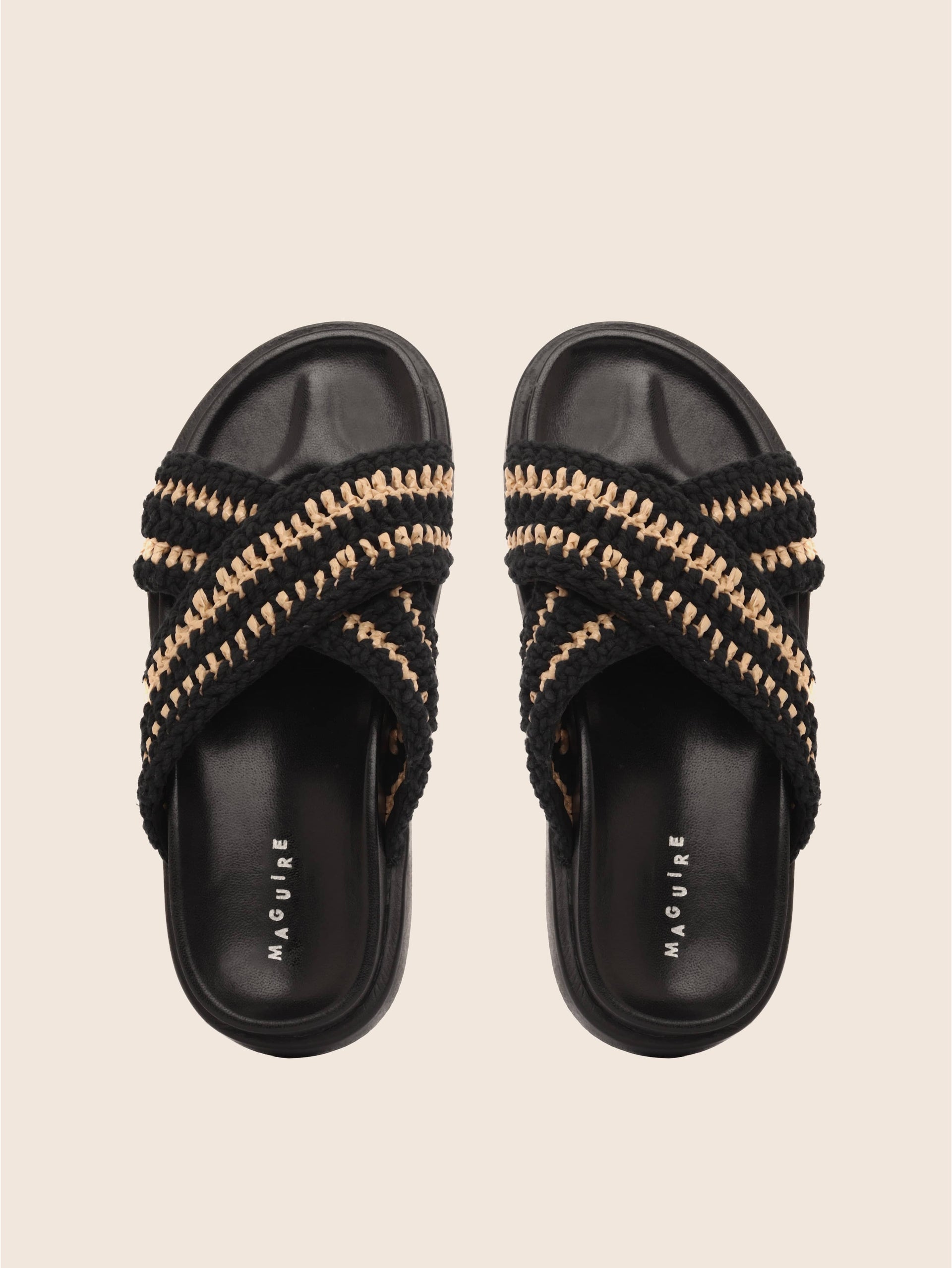 Aria Black Sandal