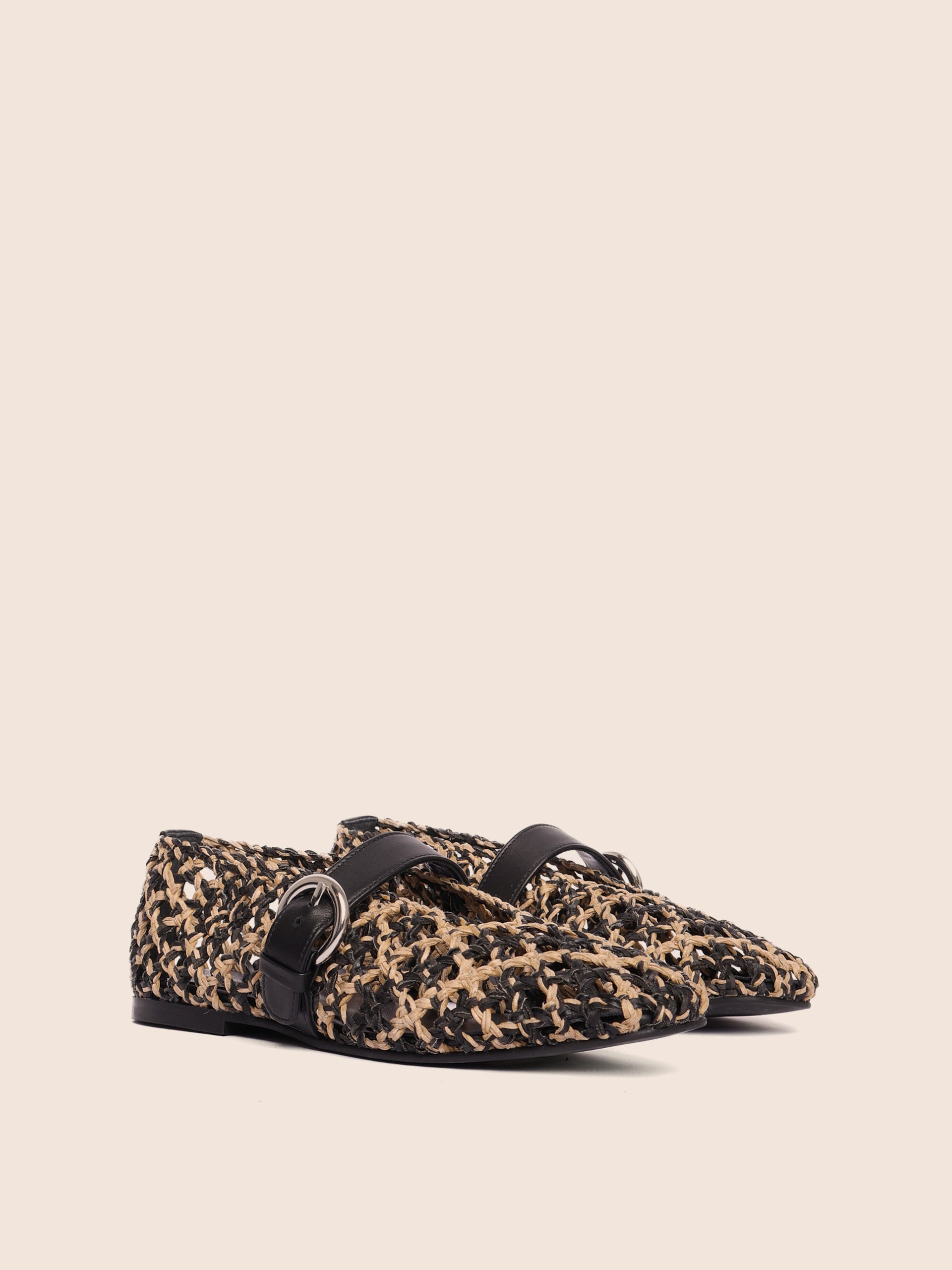 Aveiro Ballerine Woven Naturel