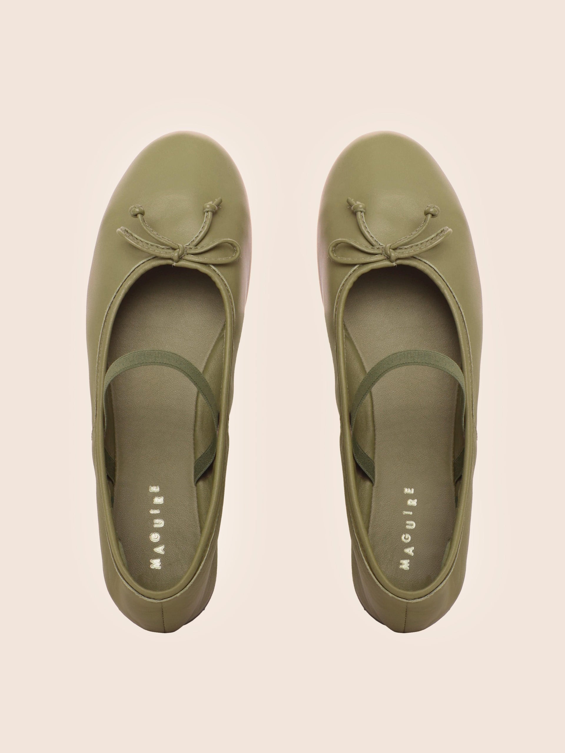 Betis Olive Ballerina