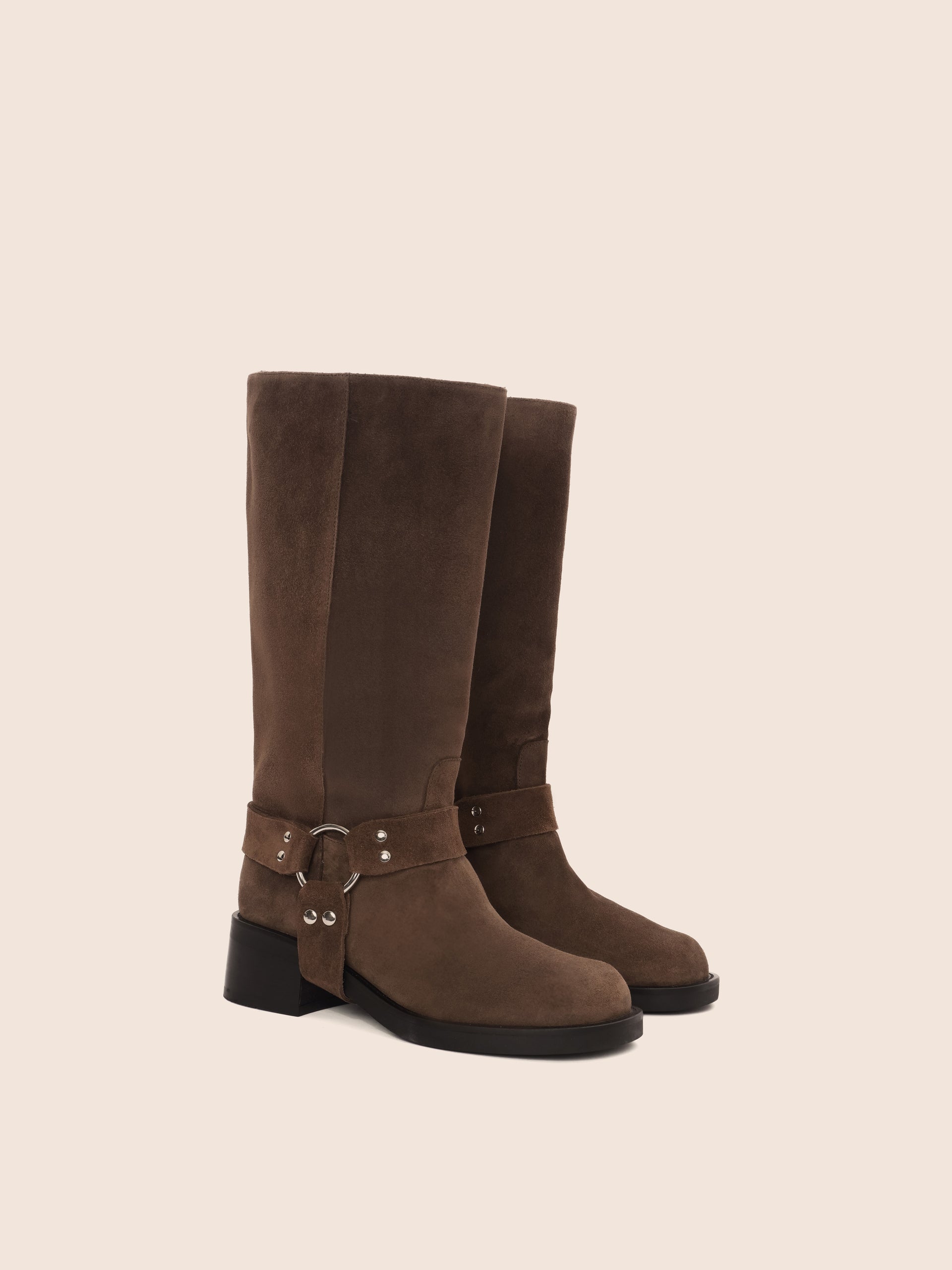 Lucca Brown Suede Boot