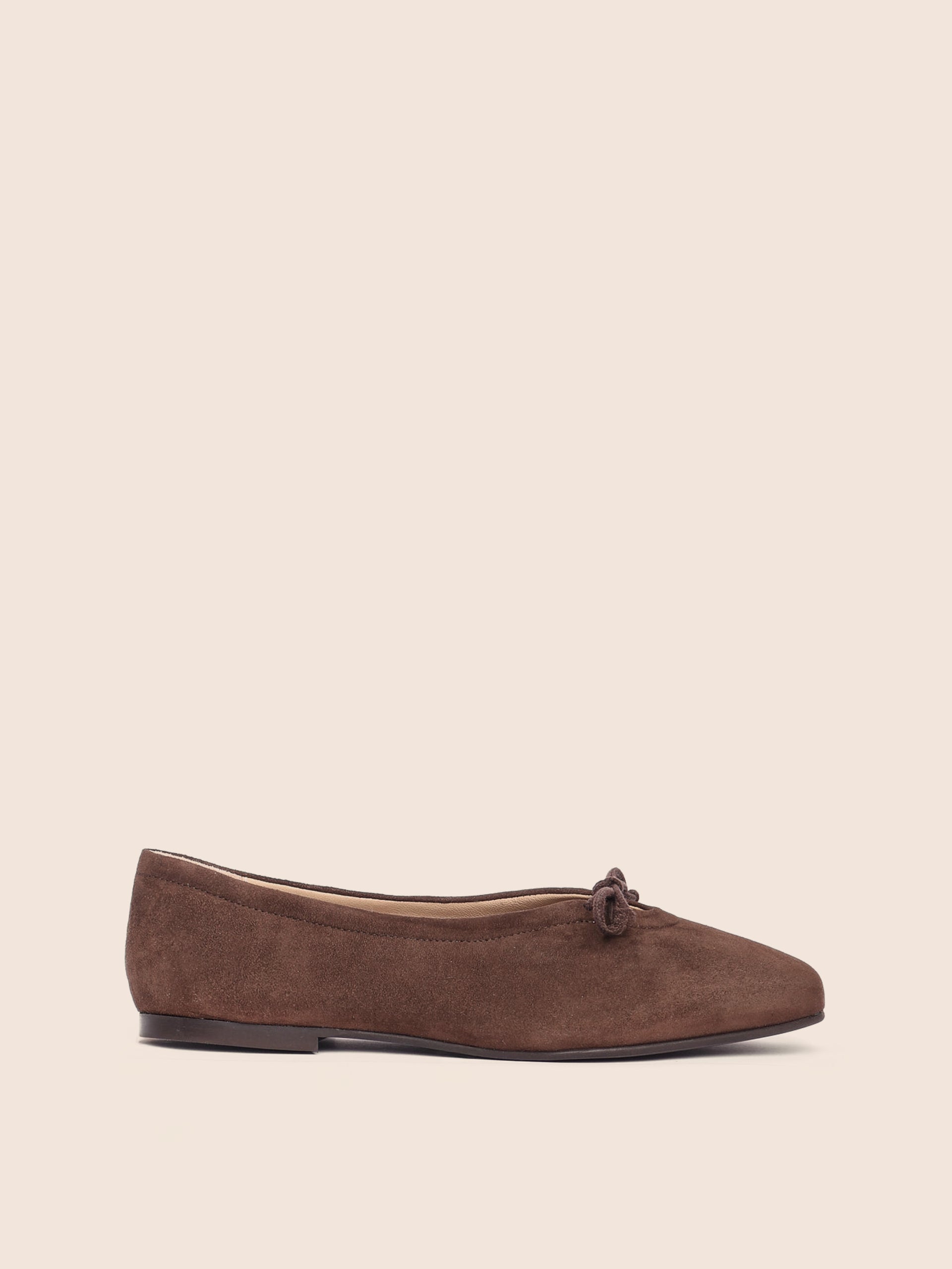 Prato Ballerine Suède Brown
